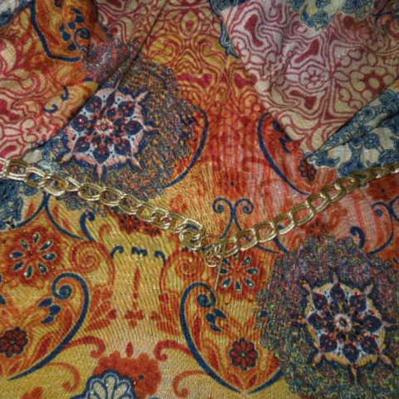 EUC Vintage Gold Double Link Chain - Picture 2 of 6